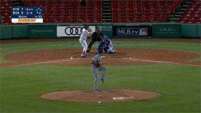 MLB/林子偉休兵沒上場 大都會三轟擊敗紅襪
