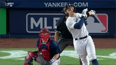 MLB/賈志連5場全壘打 洋基六連勝橫掃紅襪
