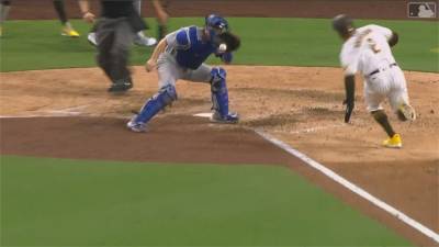 MLB/泰勒雷射肩演出再見雙殺 道奇一分險勝教士