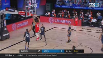 NBA/范佛利特21分10助攻 暴龍勝魔術復賽3連勝