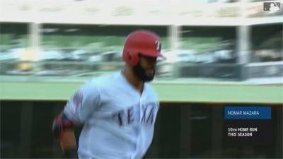 MLB/全壘打轟到球消失 雙城重量級砲手沙諾發威