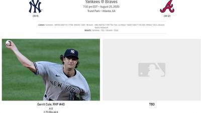 MLB/洋基對決勇士 王牌投手柯爾挑戰跨季21連勝