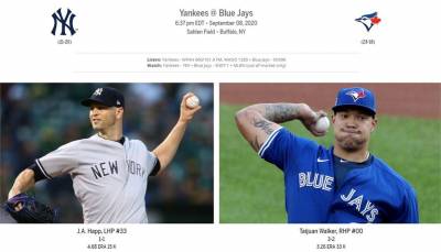 MLB/洋基近況差陷入低潮 對決藍鳥力拚中止4連敗