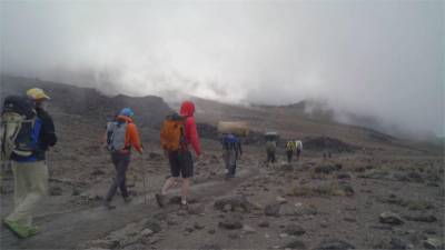 攀登非洲最高峰 極限好手嘆冰川融化