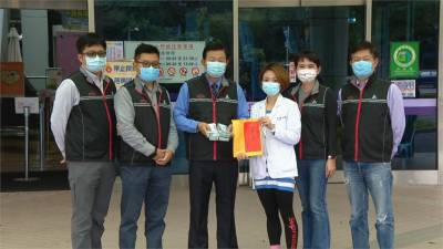 快新聞/撐醫護! 德林寺捐50萬元給部桃 主委再加50萬:有你們真好