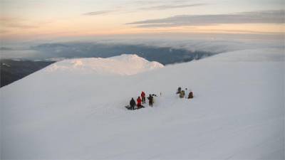 烏克蘭民眾登山躲疫情 人數越來越多也成問題