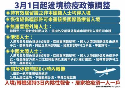 快新聞/陳時中:3 1起恢復外籍人士有條件入境及桃機轉機