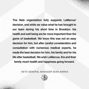 NBA籃網球星阿德雷奇心律不整 宣布結束15年生涯