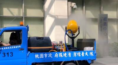 快新聞/防堵疫情延燒!「華航大消毒」加派國軍化學兵