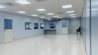 提升新竹馬偕醫院防疫篩檢量能 昌益事業群捐贈負壓防疫組合屋