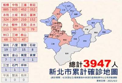 快新聞/新北分布區域曝! 侯友宜:土城長照群聚爆增31人