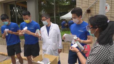 健身業寒冬仍對外送暖 醫護人員感動受鼓舞