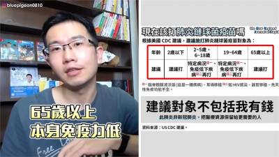 影/肺鏈疫苗能防武肺病毒? 台大醫:年輕人別搶