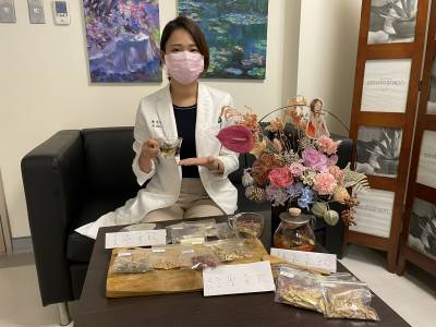 中國醫藥大學附設醫院新竹分院中醫師提四大居家防疫養生法 養生茶飲提振精神放鬆