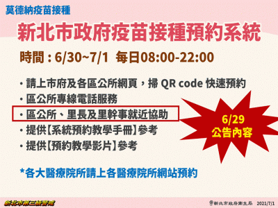 快新聞/新北仍有3萬多劑莫德納可預約 怎麼登記看這裡