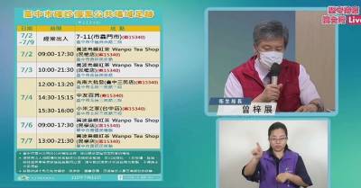 快新聞/台中確診「加1也減1」! 外縣市個案到新光三越足跡曝