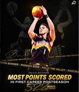 NBA/布克飆42分仍遭扳平!悲情破高懸54年記錄