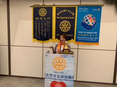 疫情擋不住熱情 大左岸扶輪社社長交接 網路會議依然賀客盈門