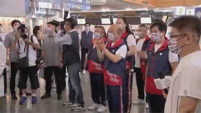快新聞/「台灣隊」68名健兒出征東奧 蘇貞昌:國人會做選手們的後盾