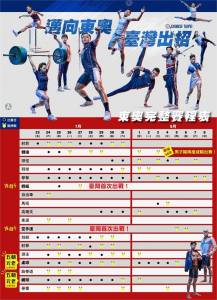 快新聞/公布「東奧台灣隊賽程表」! 教育部:一起為選手加油