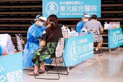 提高竹縣施打量能負重前行 東元綜合醫醫護整裝每日施打逾千劑