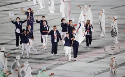 東奧開幕進場喊台灣!謝志偉霸氣回應了