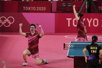 東奧/日本桌球混雙奪金!中國輸不起大鬧選手IG