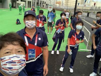 台灣代表團開心合影!參加閉幕式劃完美句點