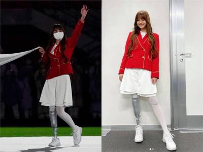 東奧/「義肢名模」自信登閉幕禮!背後故事藏洋蔥