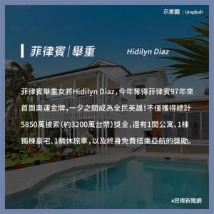 送房 送車 燒肉吃到飽!各國奧運獎勵比一比