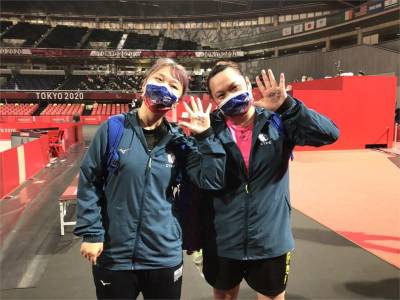 帕運/田曉雯桌球女單逆轉土耳其 3:1晉級4強